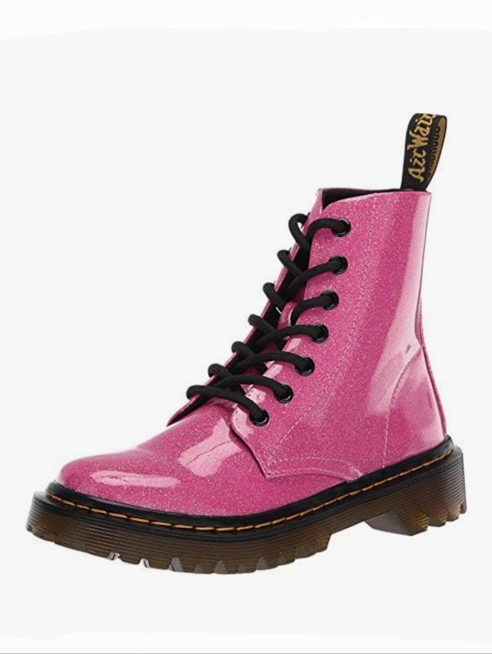 Dr. Martens Women's 1460 Luana Pink Glitter Size 5